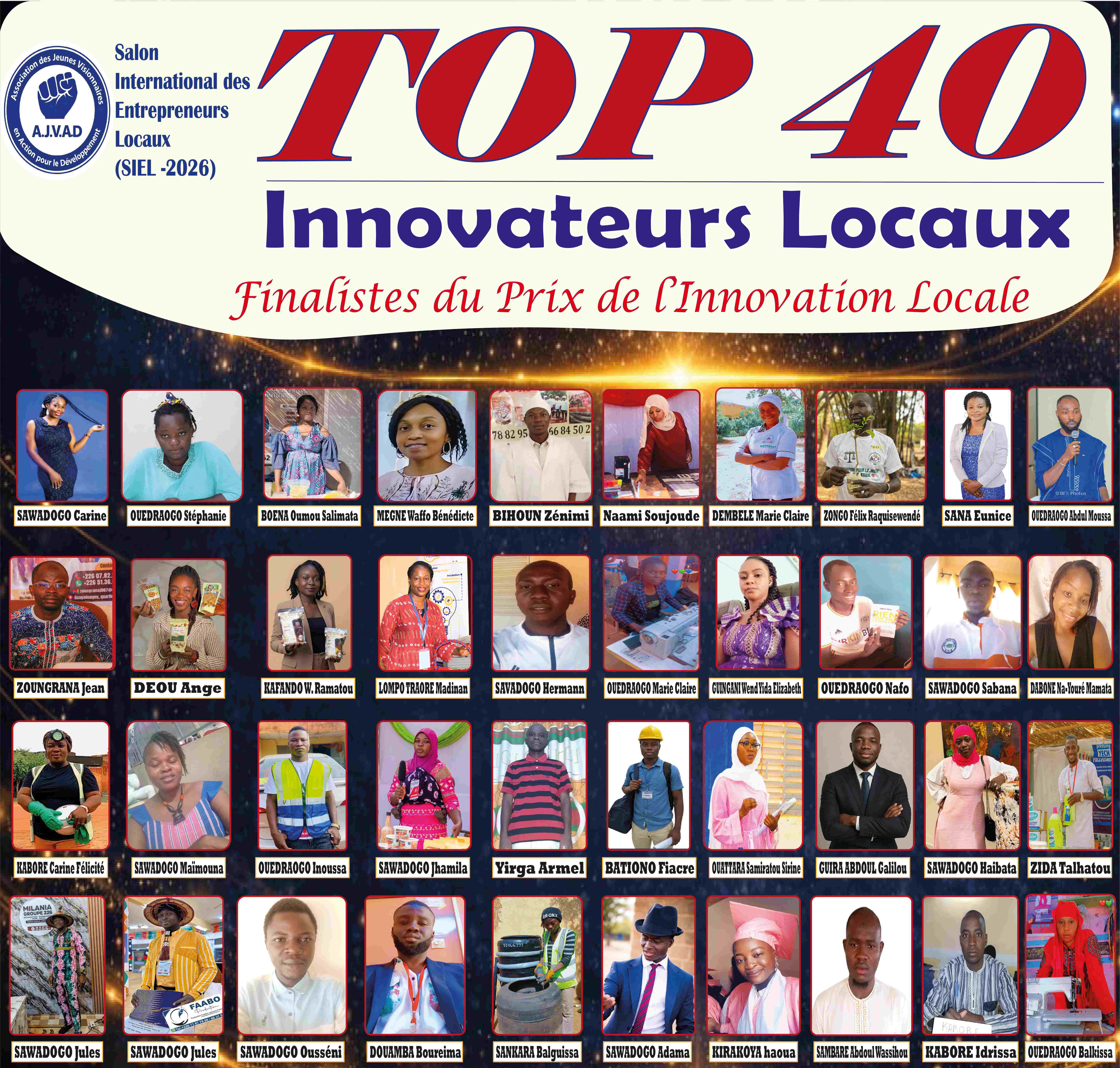 PRIX DE L'INNOVATION LOCALE